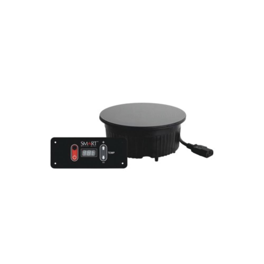 Front of the House Black Square Induction Platform, 110V