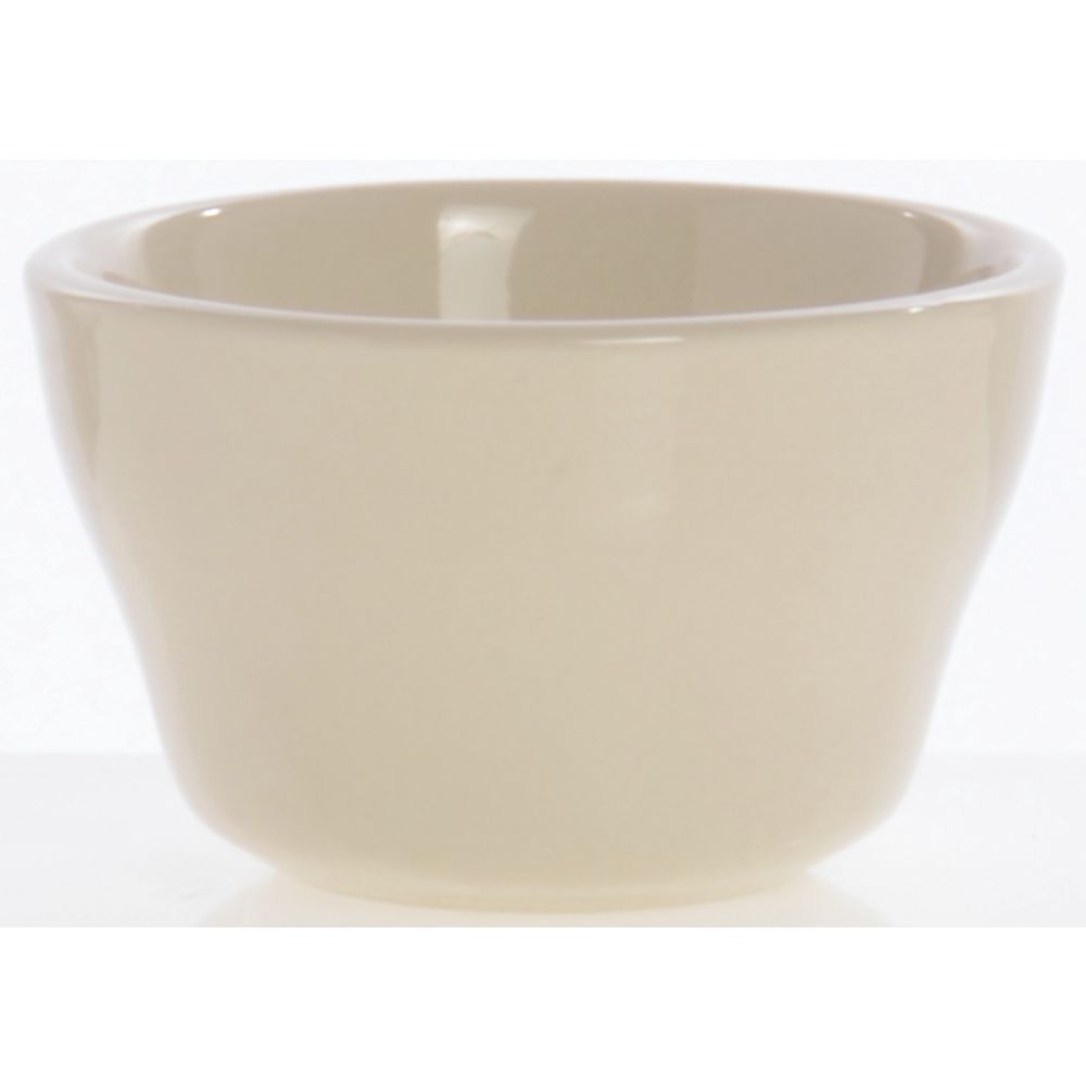 Hubert Rolled-Edge Bouillion Cup 7 1/4 Oz Warm White Stoneware Dinnerware