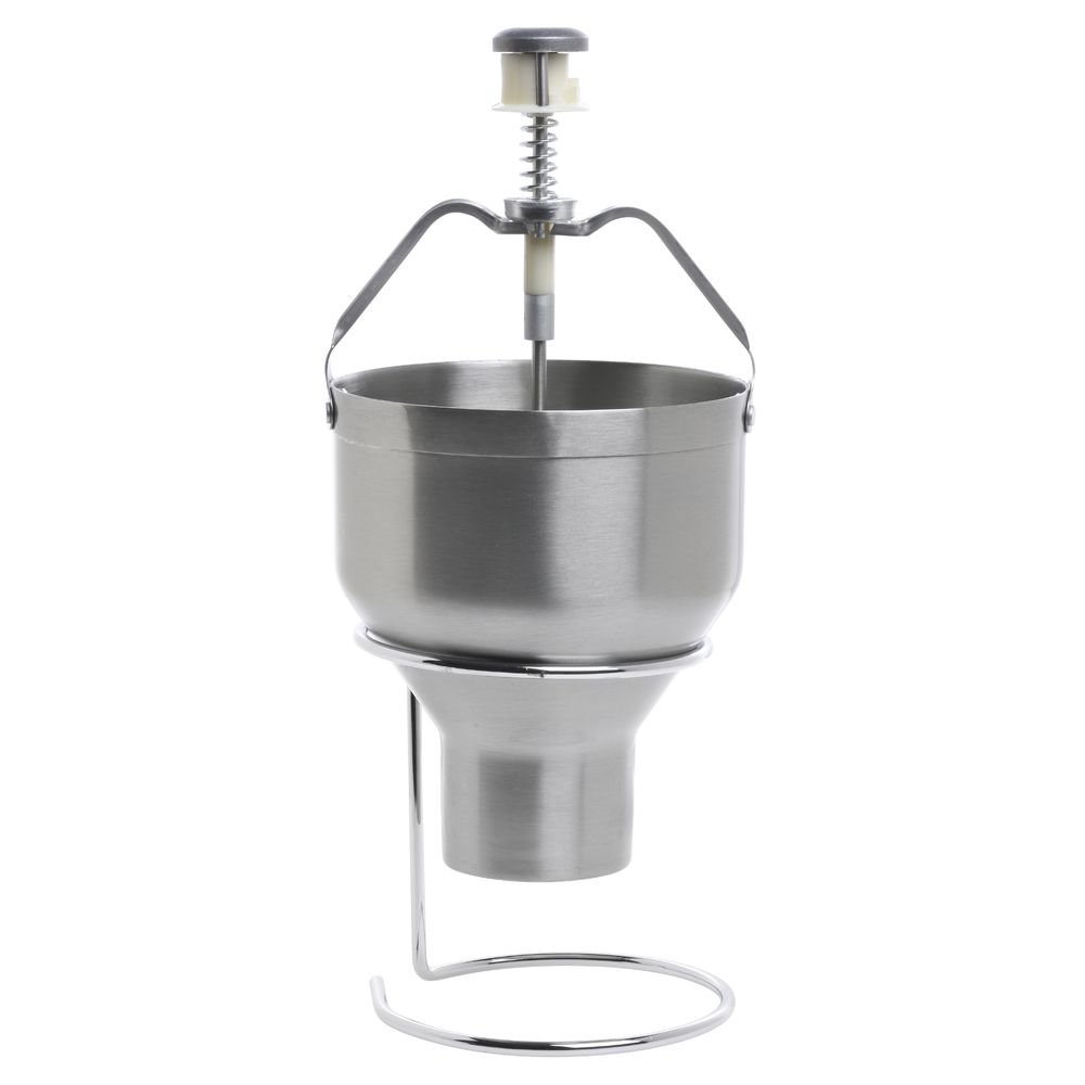 HUBERT® Stainless Steel Pancake Dispenser with Stand 5 3/4"Dia x 6 1/