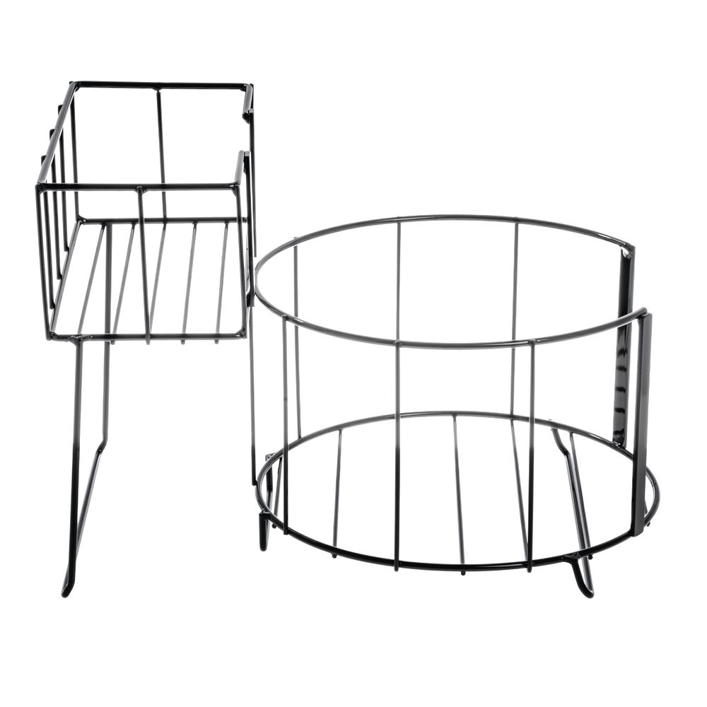 Black Wire Plate Napkin Holder