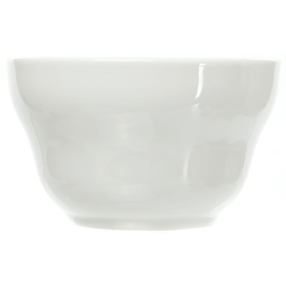 Vertex® London 8 oz Warm White China Bouillon Cup