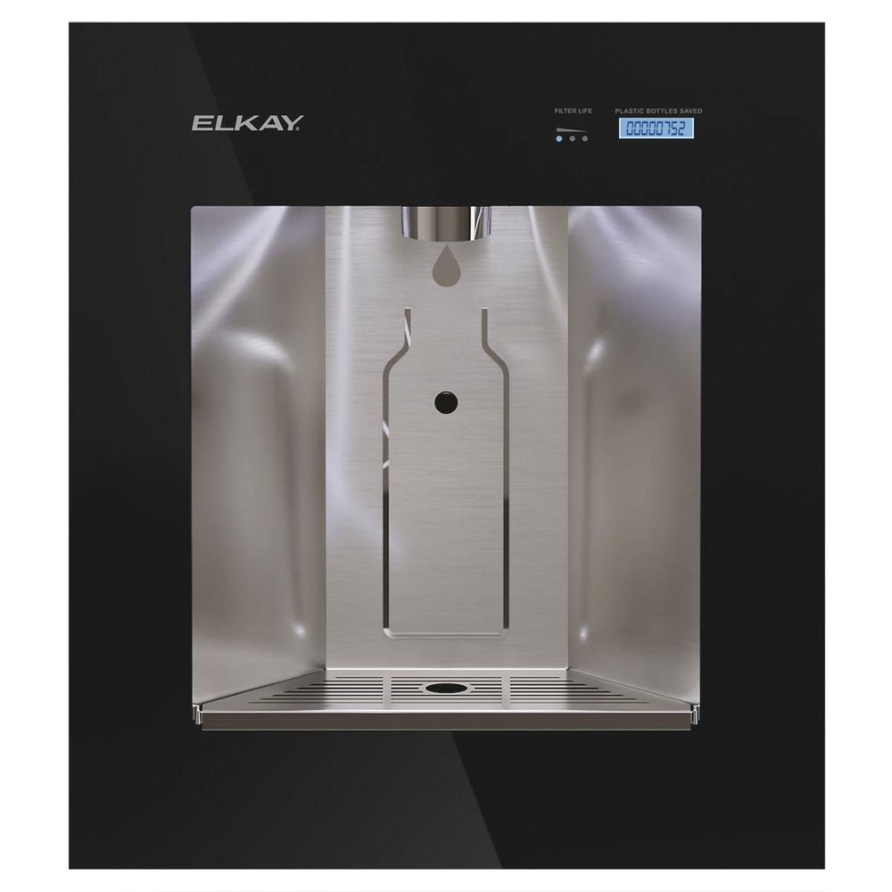 Elkay LBWD06BKK Liv Built-in Filtered Refrigerated Water Dispenser with ...