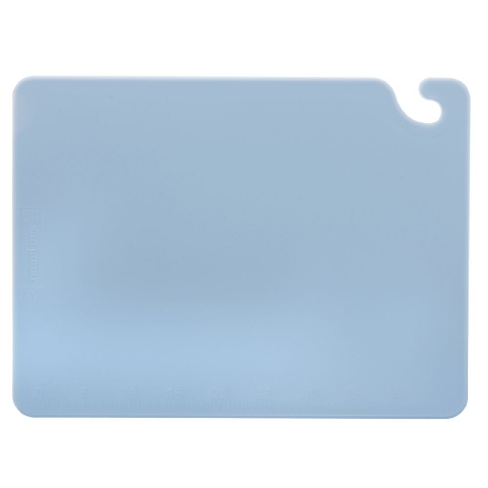 San Jamar Cut-N-Carry® Blue Co-Polymer Cutting Board - 20