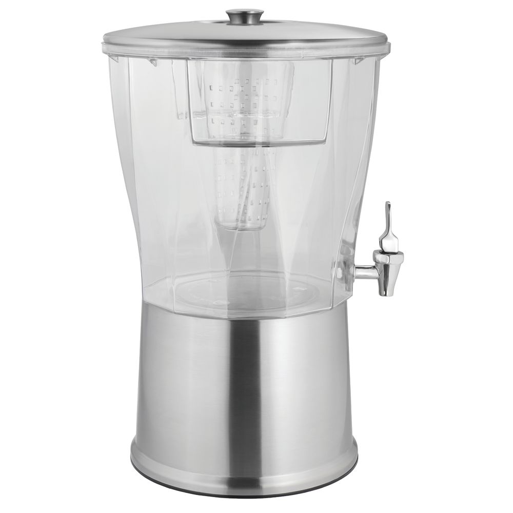 Stainless Steel Beverage Dispenser, 5 Gallon