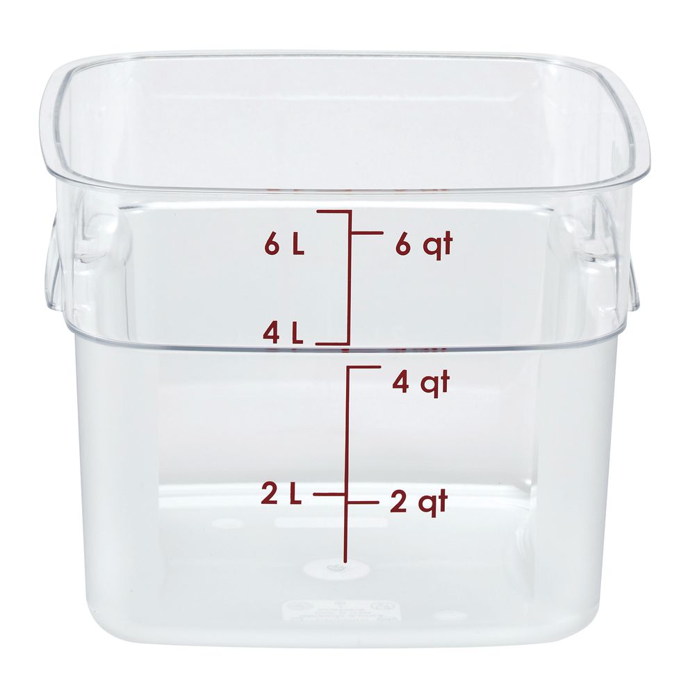 Cambro BPA-Free Food Containers with Lids (1/2qt. & 1 qt., 10 pk.)