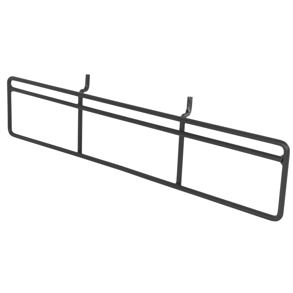Mobile Merchandisers Black Wire Hook Bar for Slatwall Hooks - 16 1/4L x 1/4D  x 3H
