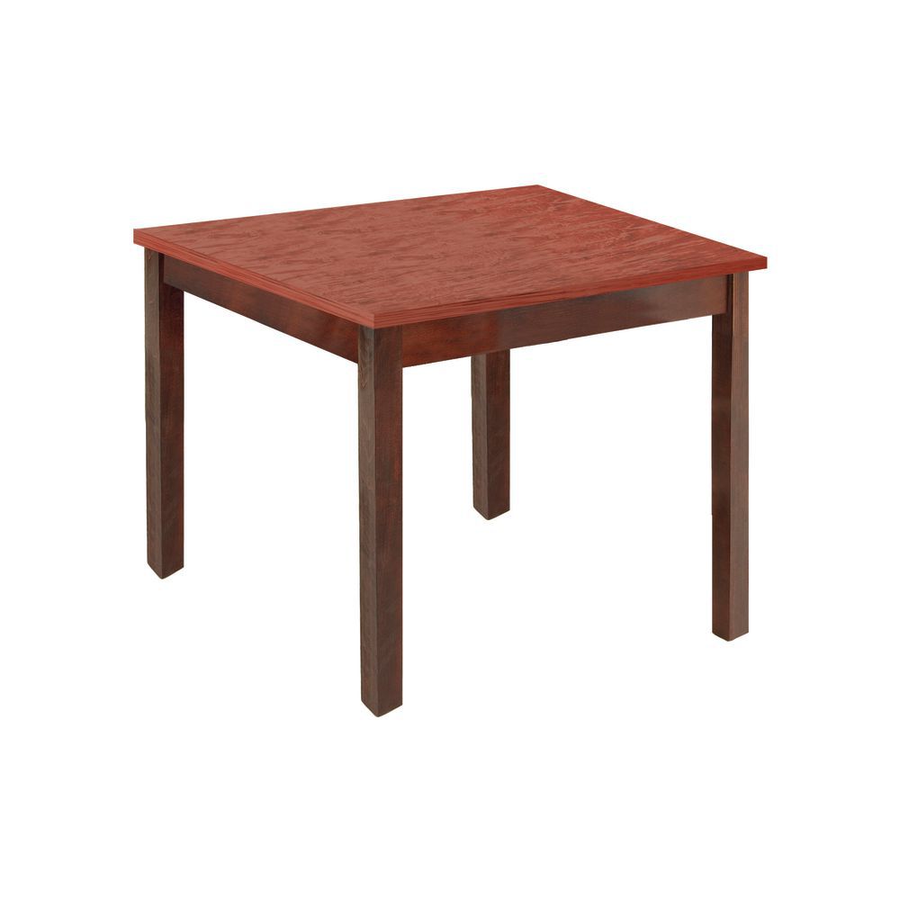 Product Display Stand Mahogany with Cherry Top 32"L x 26"W x 28"H