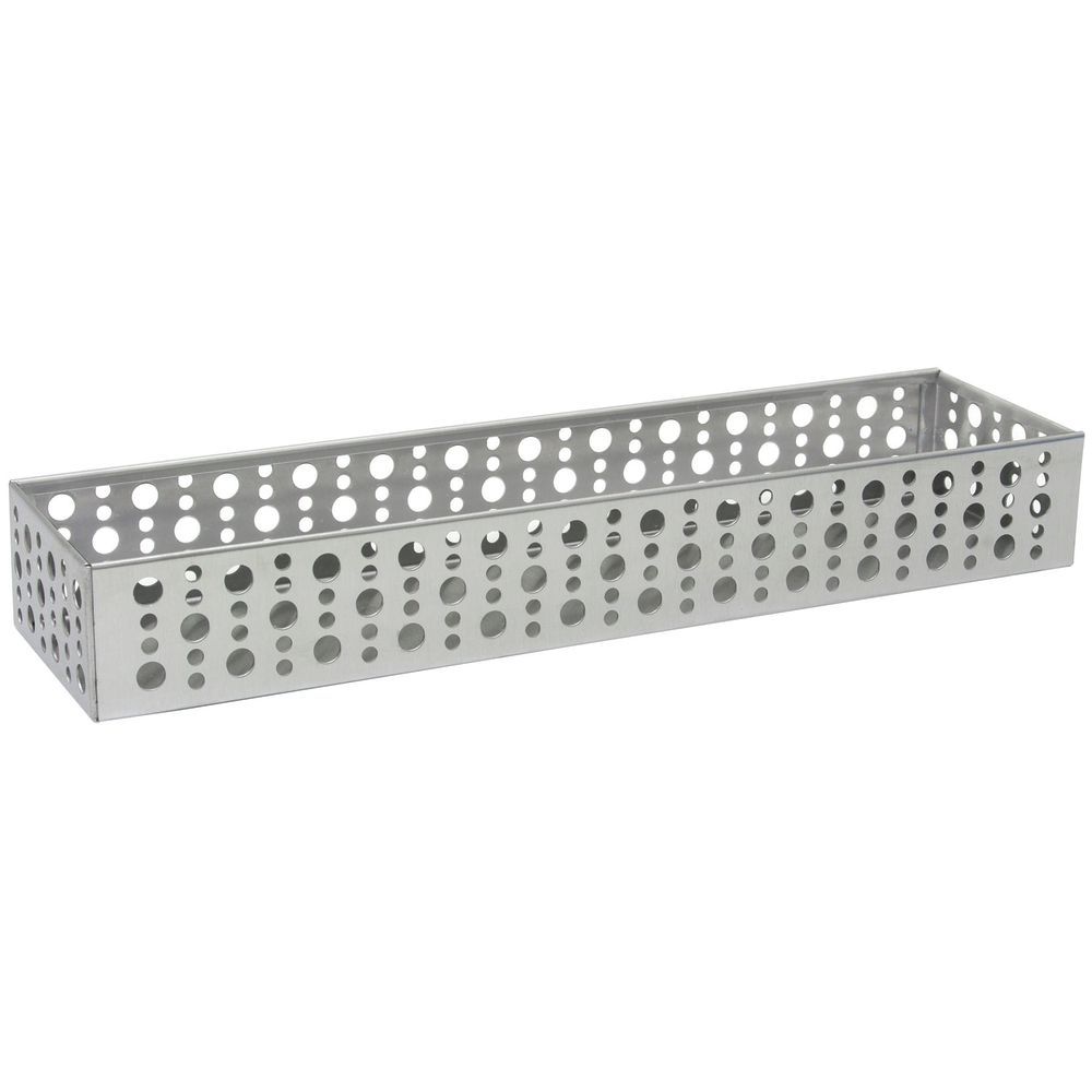FOH Dots Collection Stainless Steel Napkin Holder - 5 1/2L x 5 1/2W x 4H