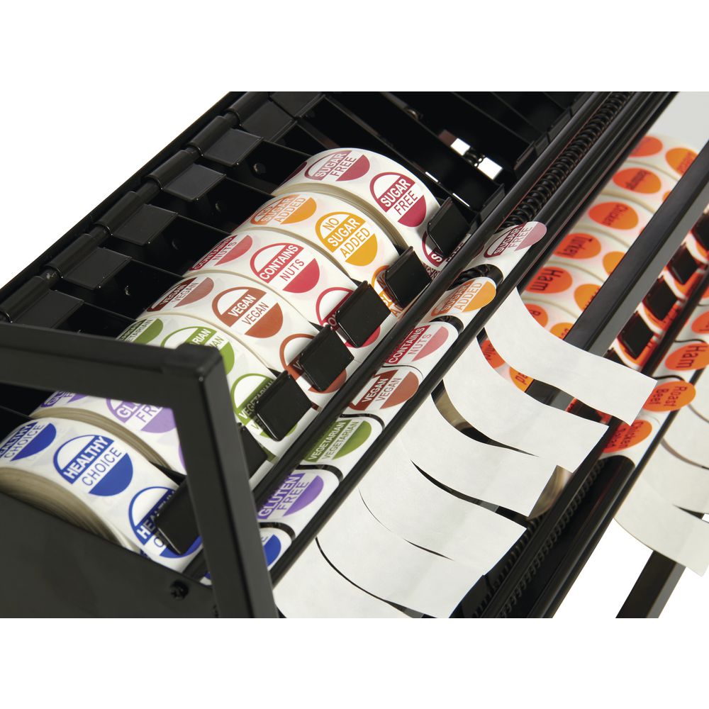 HUBERT® Label Dispenser with Dividers