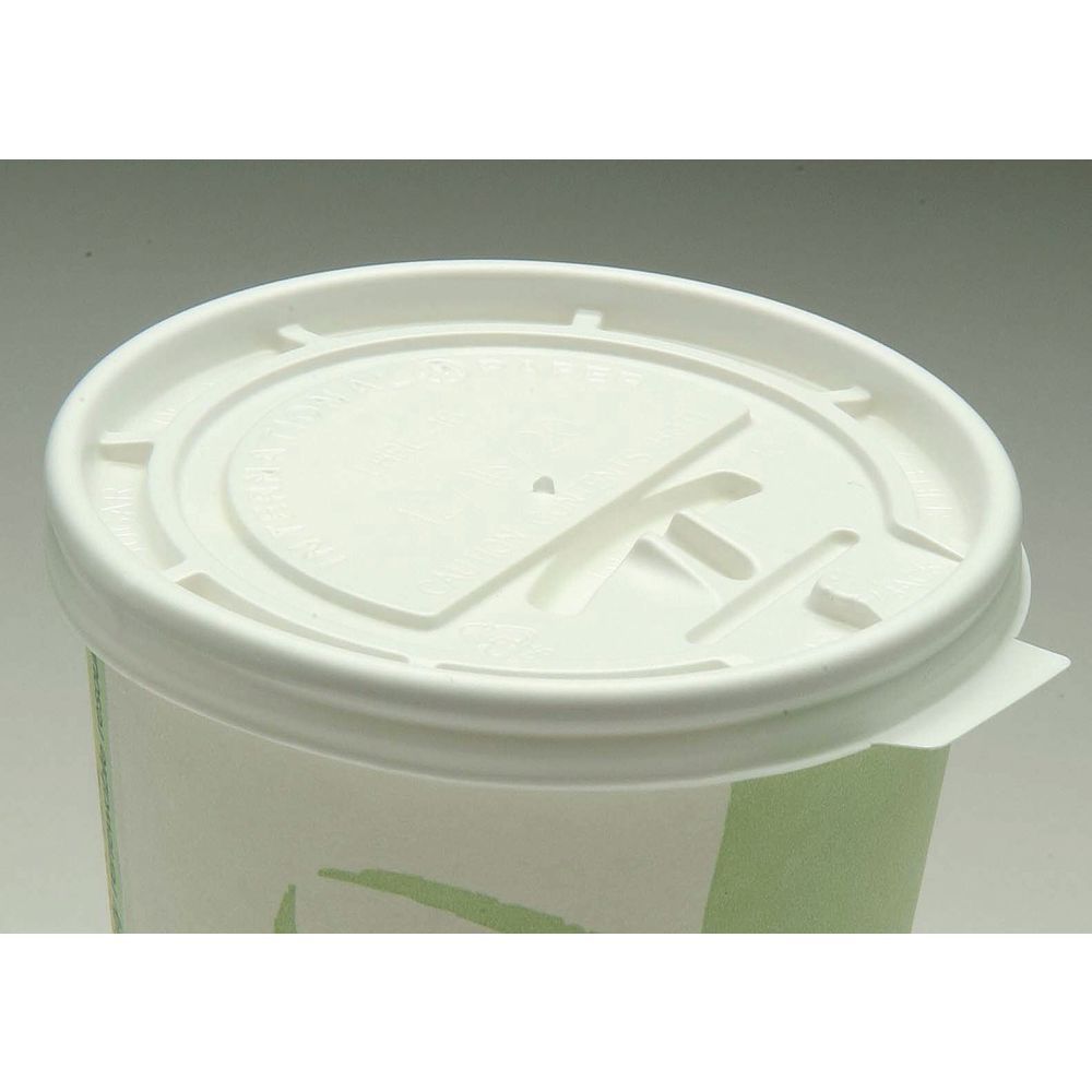 LID, FLAT, WHITE, FOR 10/12/16/20 OZ CUPS