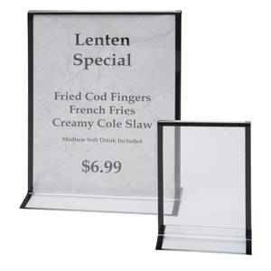 5"W x 7"H Promo Ad Frame Table Sign Holder Lot of 6 Wholesale 