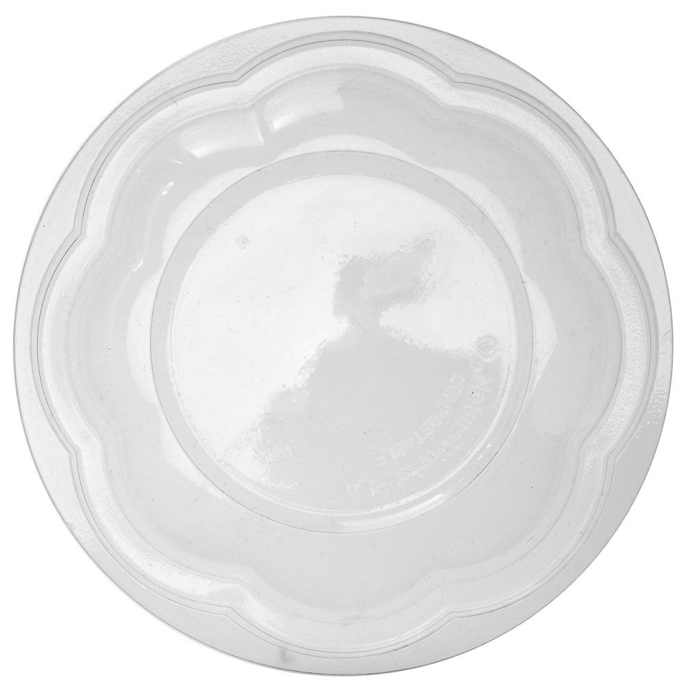 LID, FOR 24, 32, 48OZ BOWL, CLEAR, INGEO