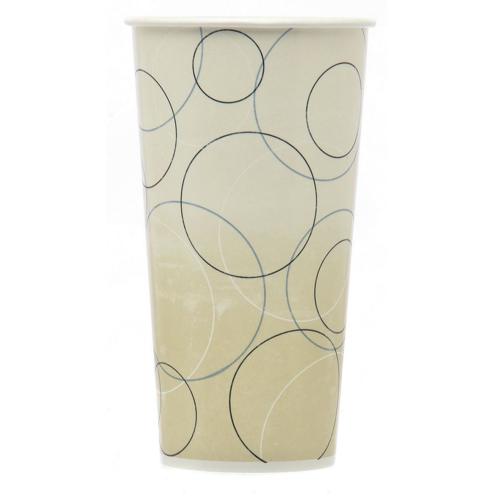 Graphic Packaging 122359065 Champagne 22 oz Cold Cup