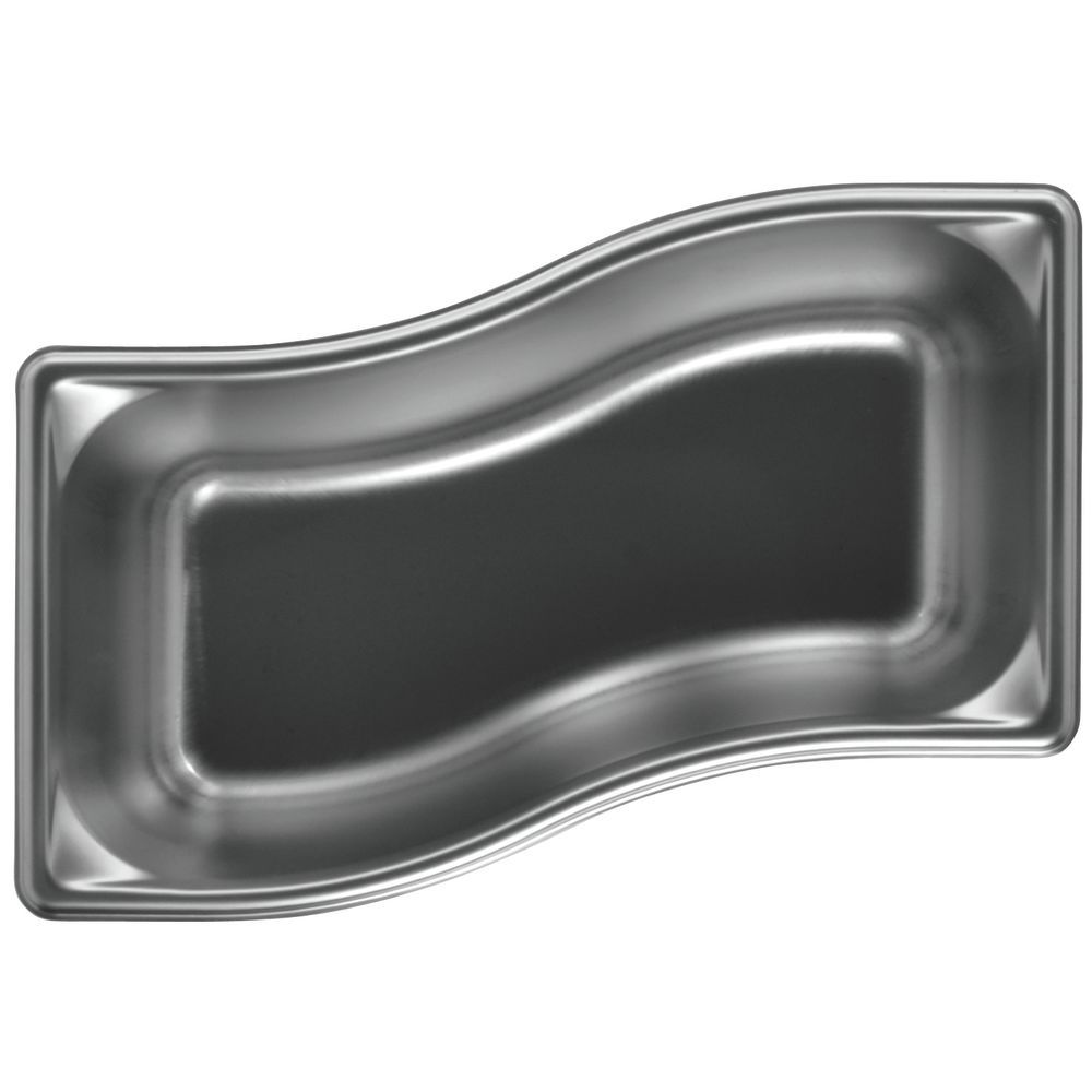Vollrath Pans Third Size Wild Inner Curved Stainless Steel 12 4/5"L x 6 2/5"W x 4"H