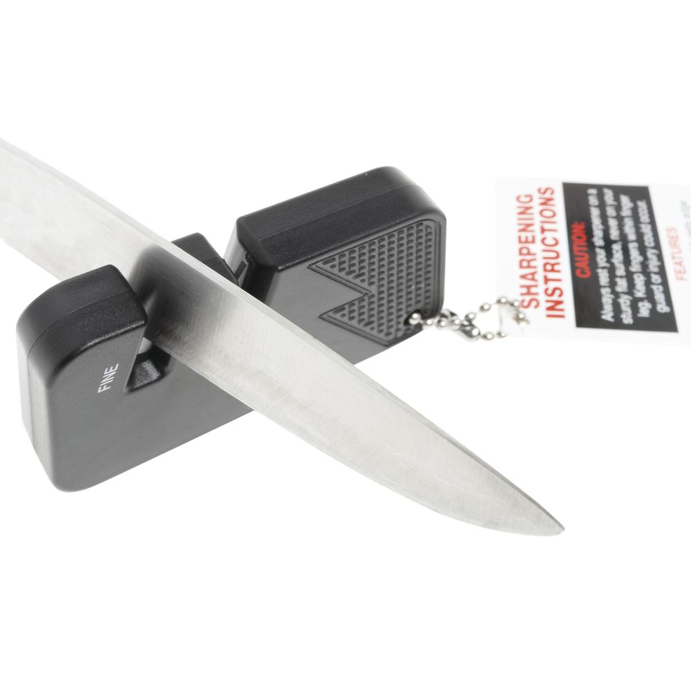 Pocket Knife Sharpener, Handheld Keychain Sharpening Tool For