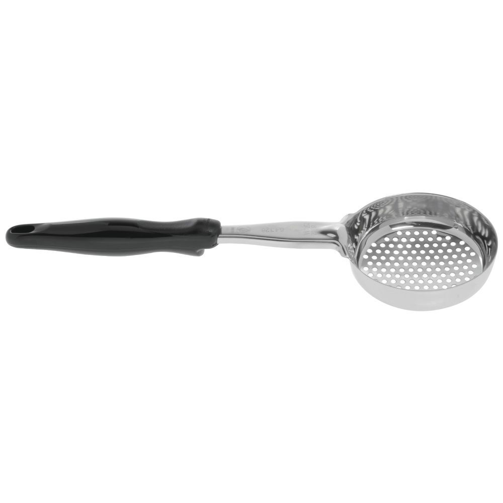 SPOODLE, ROUND JP, 8 OZ, BLK, PERFORATED