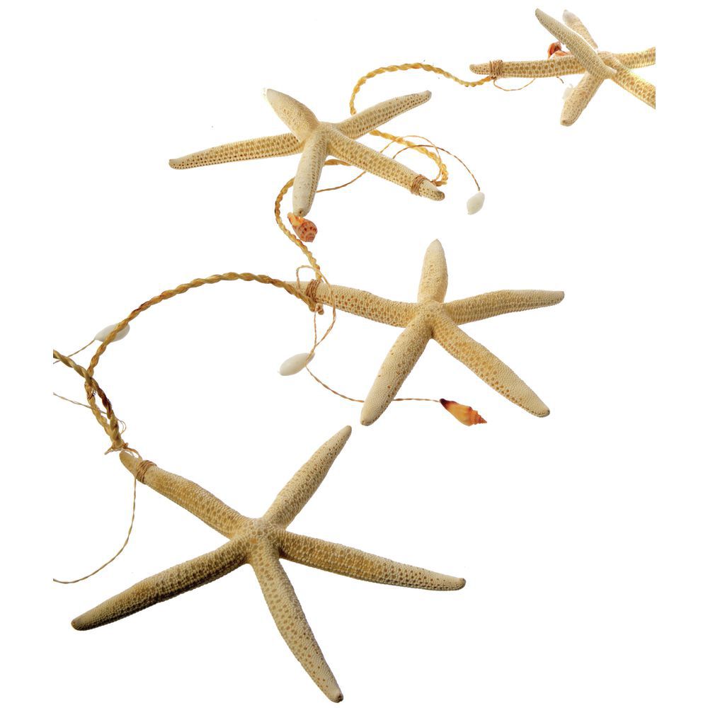 Nautical And Seaside Starfish Garland 90 L X 7 W