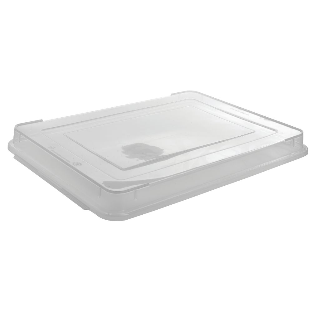 Vollrath 1/2 Size Clear Plastic Sheet Pan Cover - 18L x 13W x 1H