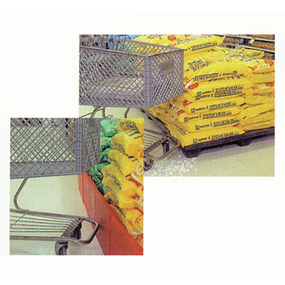 Safe Strap Adjustable Red Plastic Pallet Guard Set 40"58"W