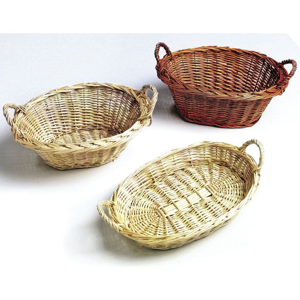 dark wicker storage baskets