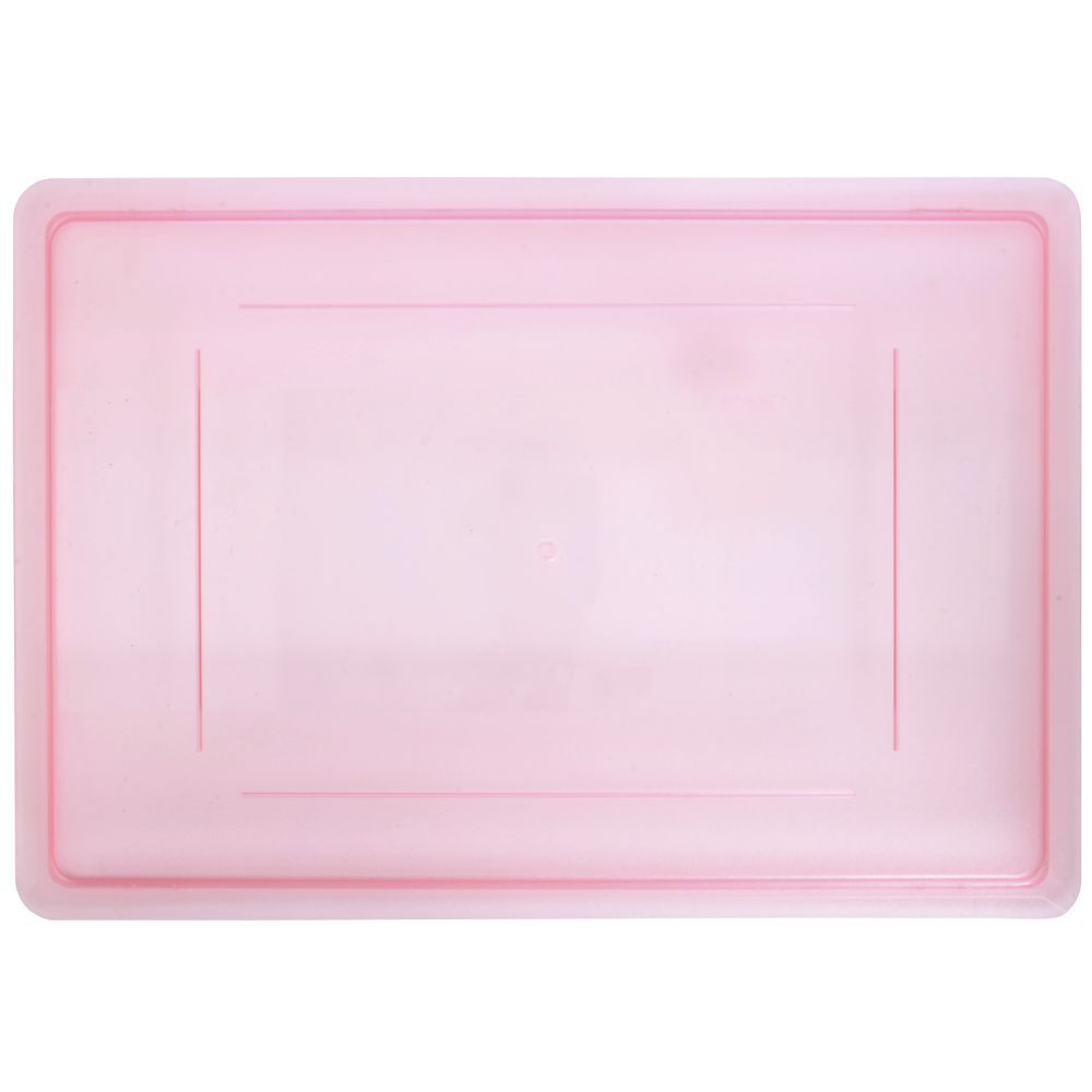 Carlise Spectrum Lid for 18" x 26" Food Box Red