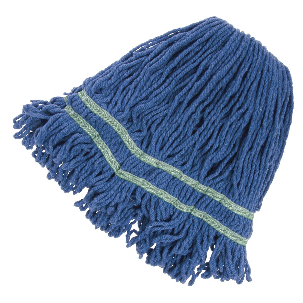 HUBERT Floor Mop Heads 5" Premium Medium In Blue 