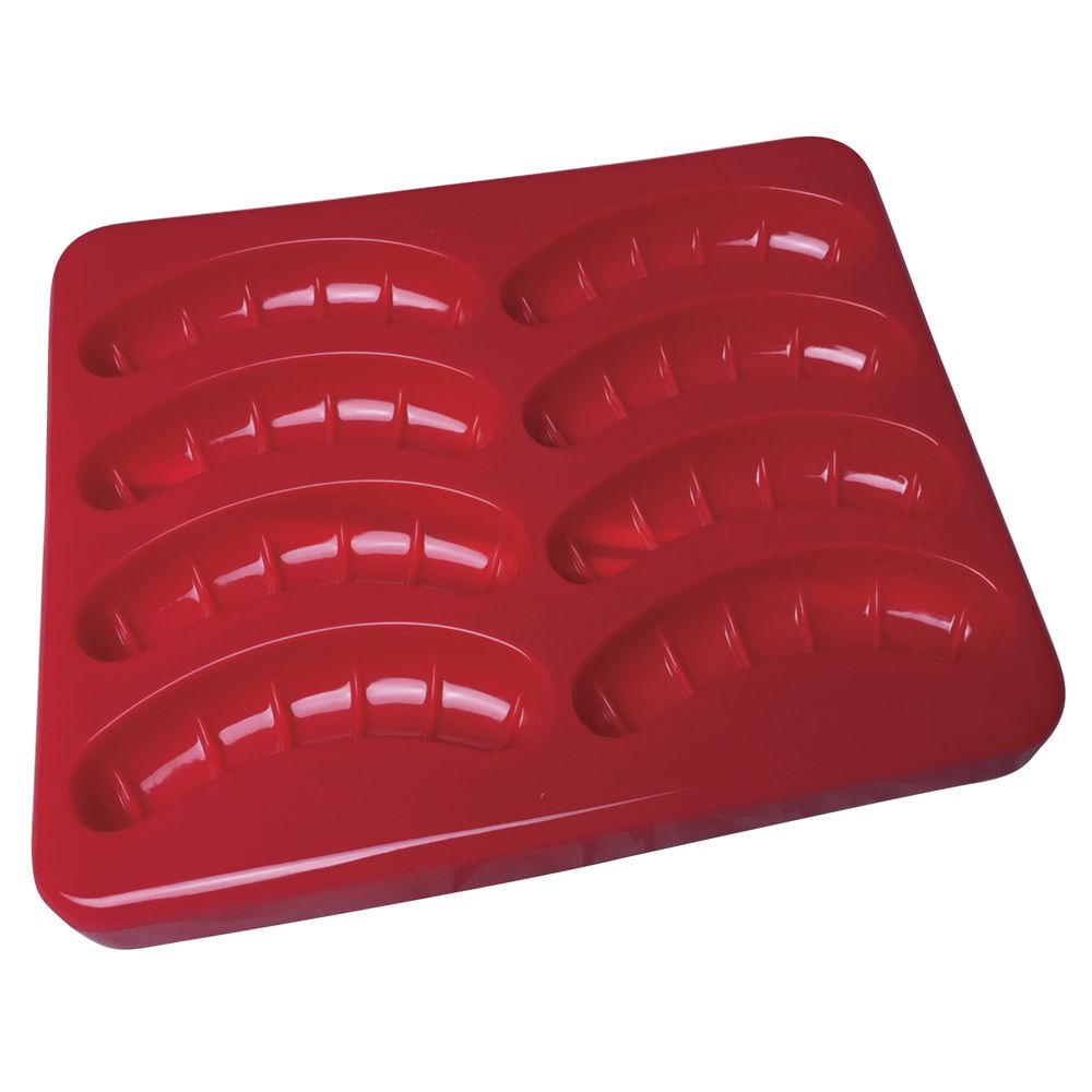 Puree Food Molds Silicone Rubber Sausages Mold - 11 1/4L x 9 1/2W x 1H