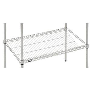 HUBERT® 18 Gauge Stainless Steel Wall Shelf - 24L x 12W