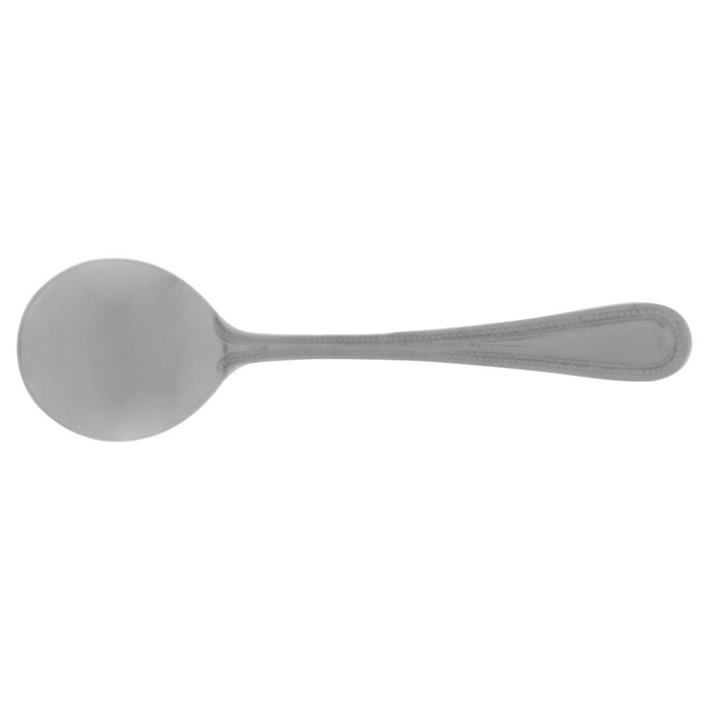 Hubert&#174; Suave Bouillon Spoon Medium Weight 18/0 Stainless 36/Cs