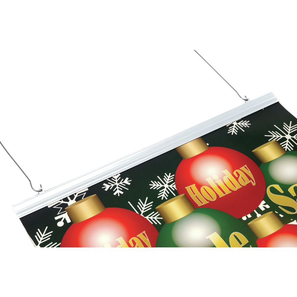 24" Poster Hanging Kits Clear