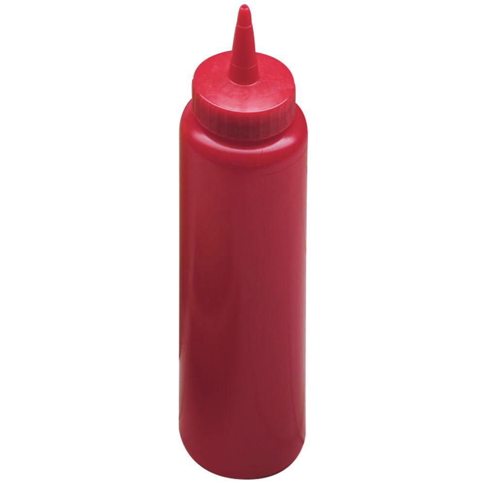 240ml Plastic Sauce Squeeze Bottle Dispenser Pointed Bottle Kitchen Gadgets Z9V2 