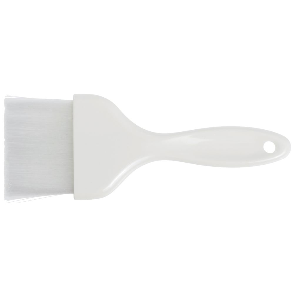 Food safe pastry brushes with wooden handle & white bristles