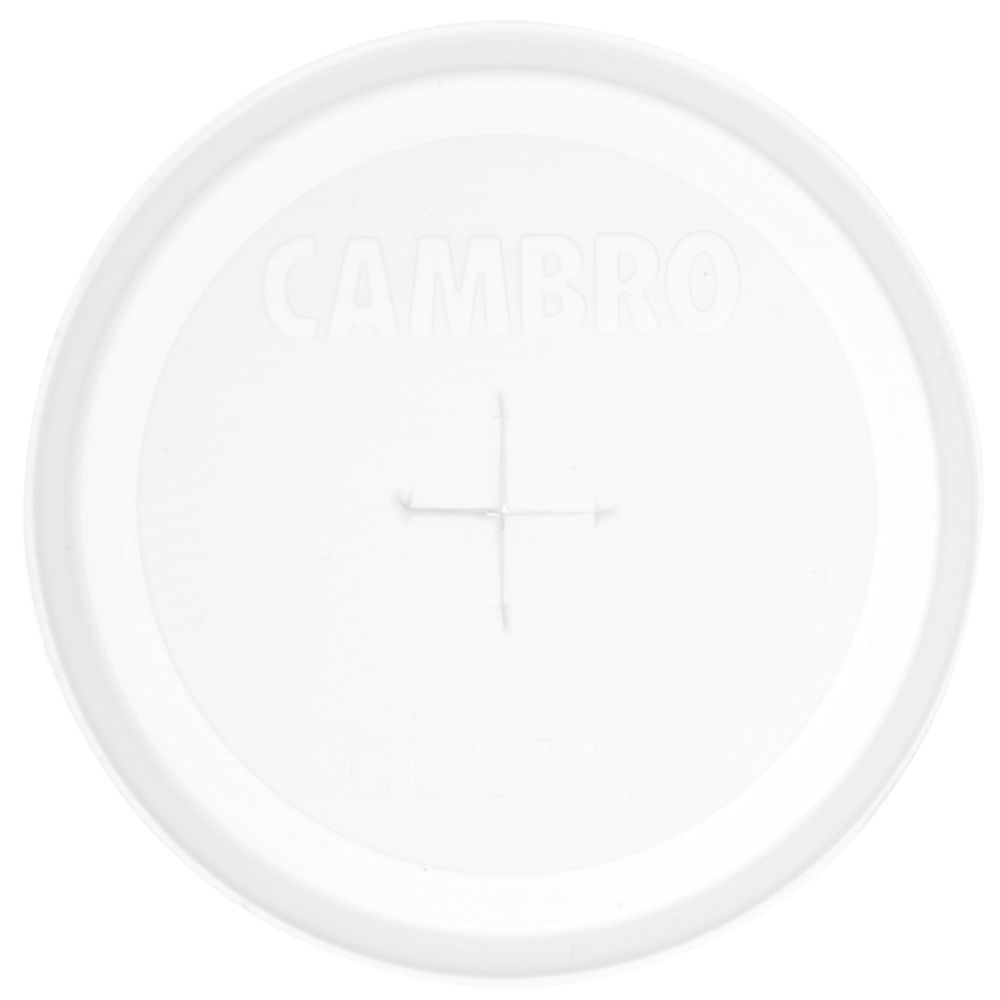 Cambro Colorware Disposable Clear Plastic Dispoasble Lid for 9.7 Oz Tumbler