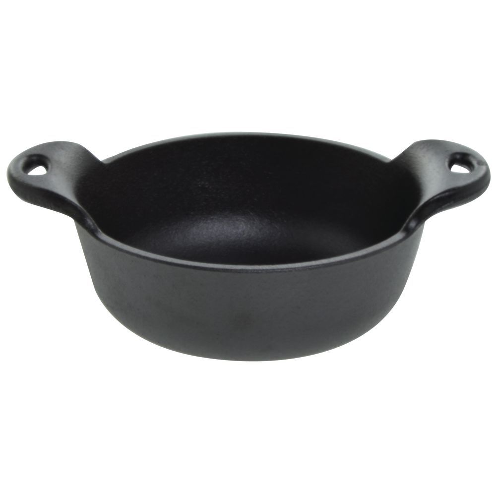 12 L x 6.75 W Cast Iron Oval Casserole Pan with Handles