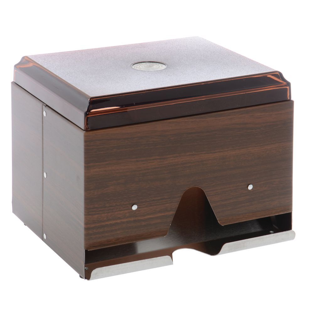 Tablecraft Straw Dispenser, Stainless Steel, 9.5 x 7 x 7.25" (Holds up