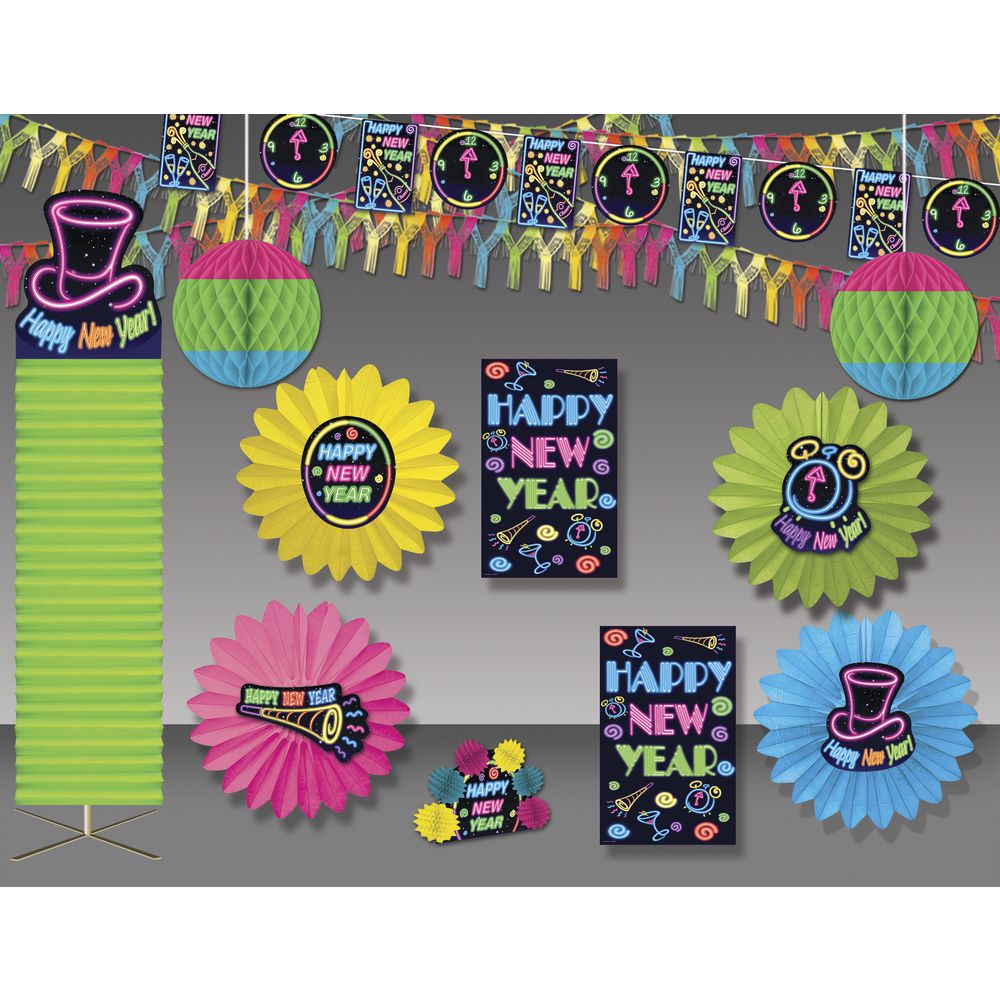 Expressly HUBERT&#174; Neon New Year&#39;s Kit 4000 Sq Ft