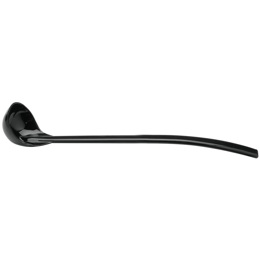 HUBERT® 1 Oz Black Polycarbonate Ladle - 10 1/2L x 2 1/4W x 2 1/4H