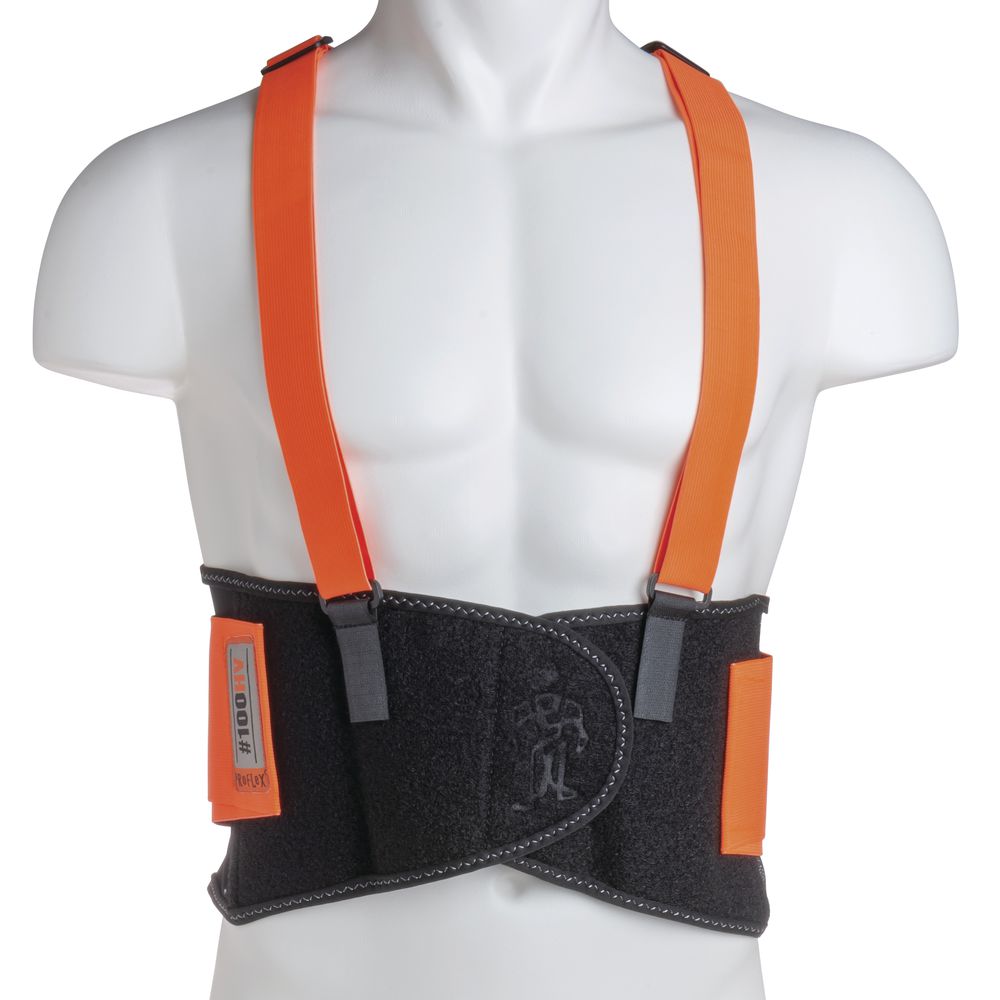 Spandex Hi-Vis Back Support Brace