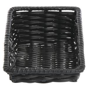 Kratos® 3-Tier Black Wire Basket Stand With Sign Holder Channel