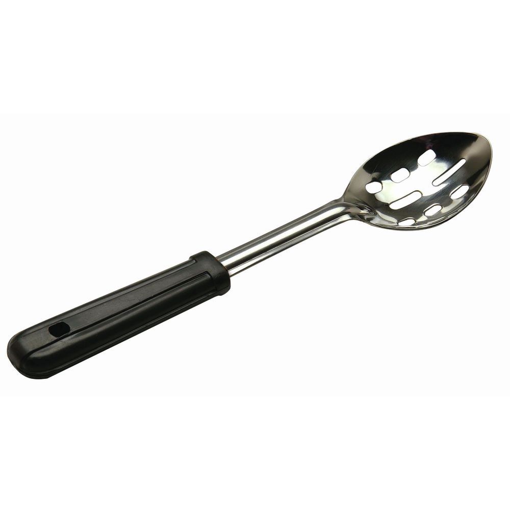 11&#34; Stainless Steel Serving Spoon with Fortified Handhold