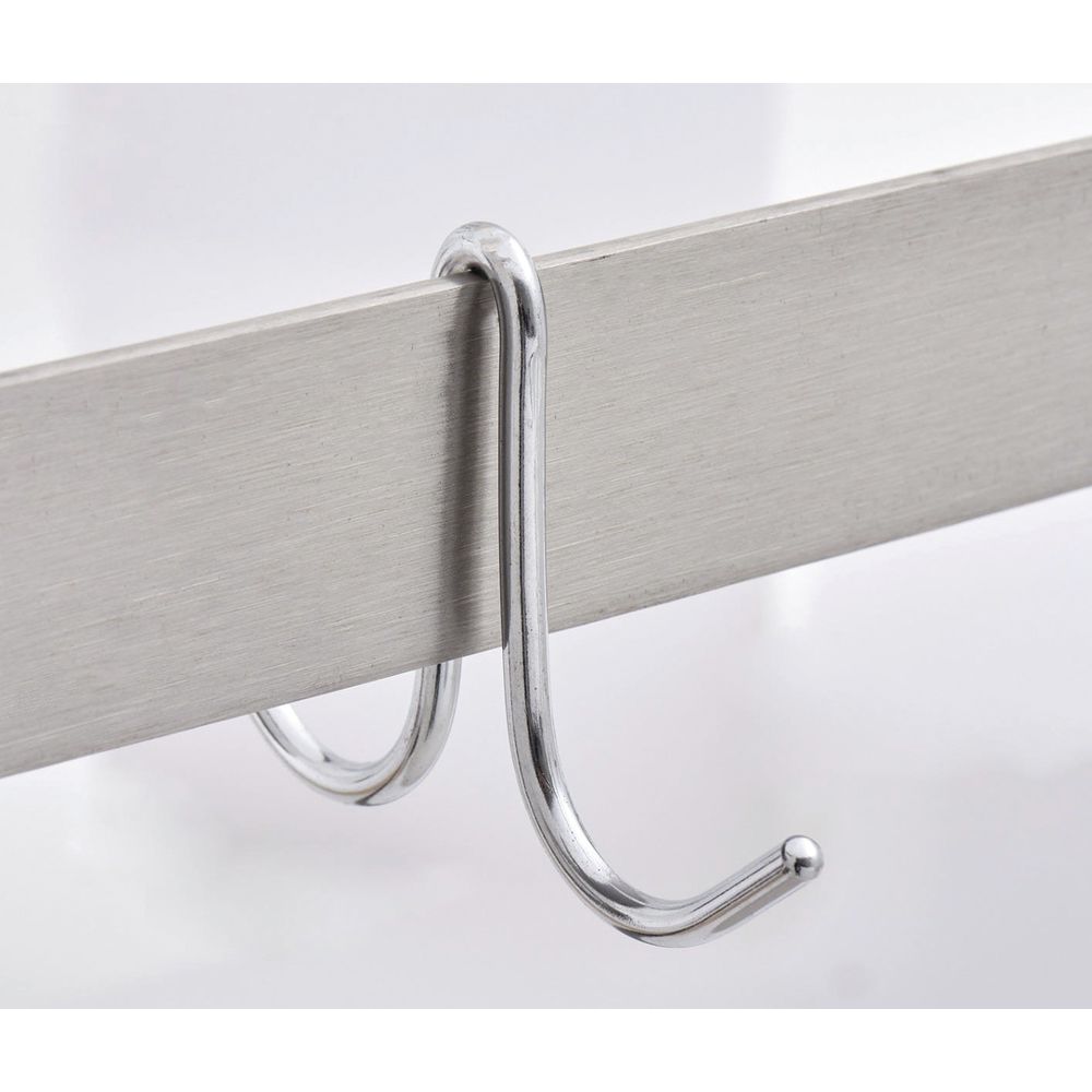 Cenpro Racks CenPro 29N-083 Stainless Steel Wall-Mounted Double-Line Pot Rack - 24