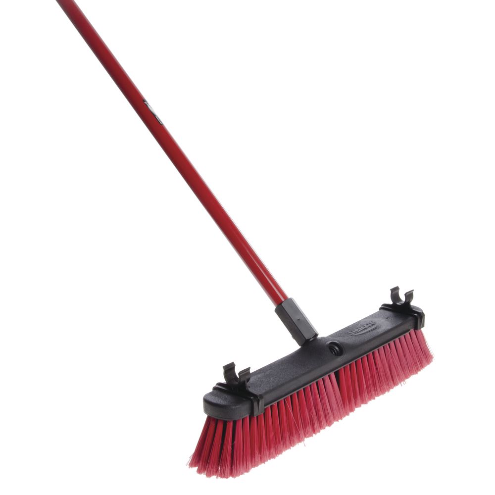 Libman&#174; Multi-Surface Push Broom With Handle 18"W