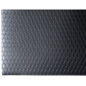 "The Mat" Anti-Fatigue Mat PVC Foam/Solid PVC 24" x 36" Black 3/8" Thick 