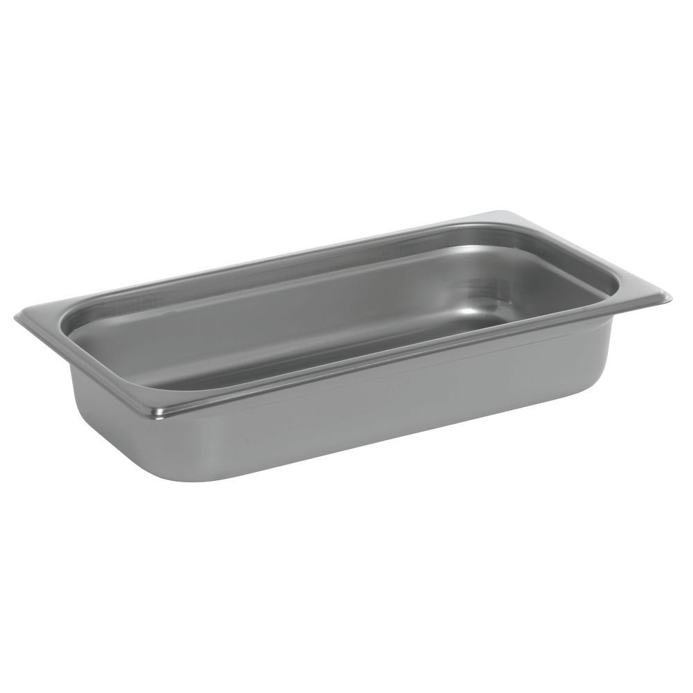 FOOD PAN S/S 1/2 SIZE SHALLOW 2 1/2" DEEP STEAM TABLE COMMERCIAL HEAVY DUTY 