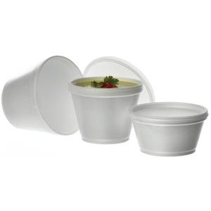 36 Pack 16 oz Disposable Soup Containers with Lids, Take Out Cups