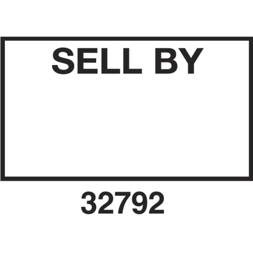 LBL, "SELL BY" WHT/BLK, FOR 1131 GUN