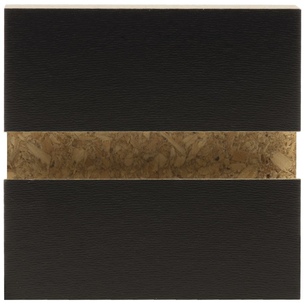 4 X 8 Black Slatwall Panel