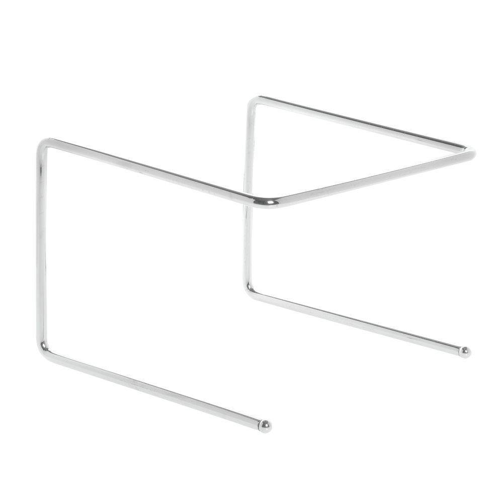 Hubert Chome Plated Pizza Stand 8 L X 8 W X 7 H