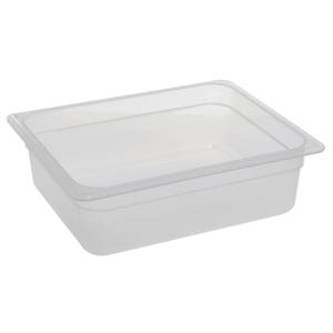 Cambro Translucent Polypropylene Food Pan Lid - 1/2 Size