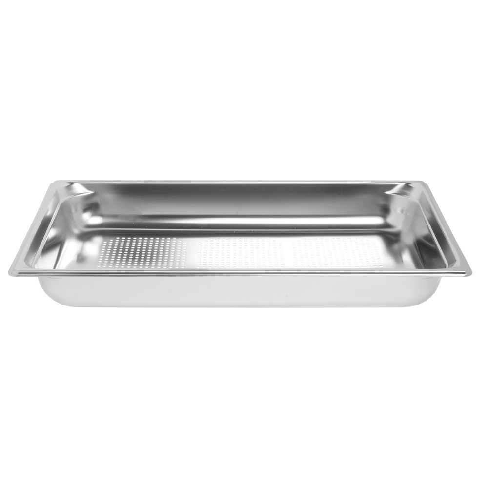 HUBERT® Full Size 22 Gauge Stainless Steel Divided Steam Table Pan - 2 1/2D